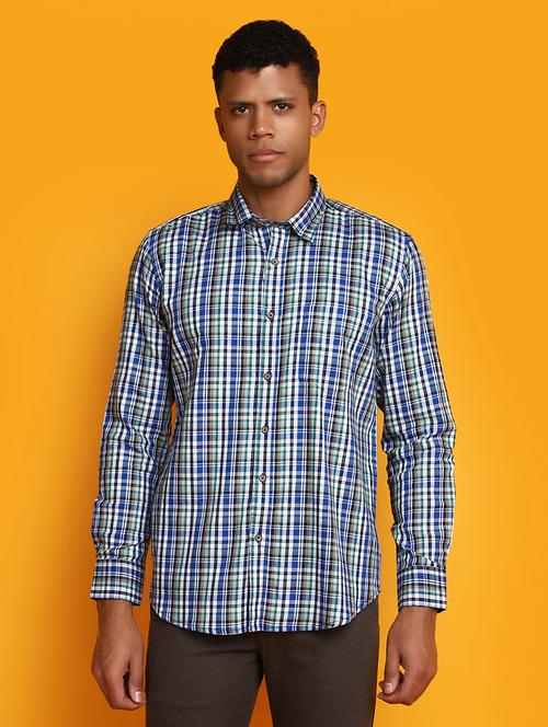 men regular fit check shirt - 20562439 - Very Small Image - 1
