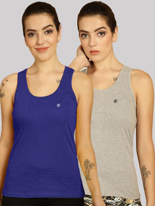 pack of 2 multi colored tank top - 20562682 - Very Small Image - 1