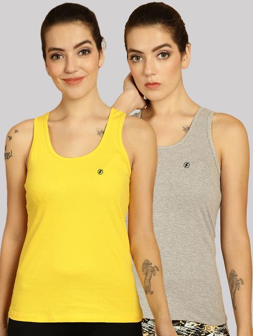 pack of 2 multi colored tank top - 20562683 - Very Small Image - 1