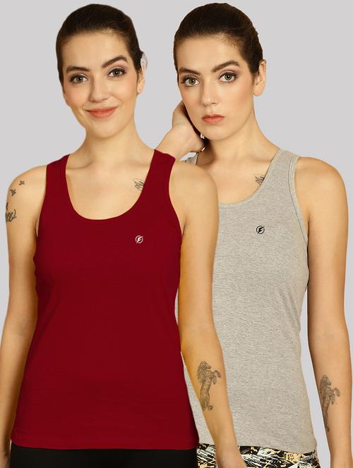 pack of 2 multi colored tank top - 20562685 - Very Small Image - 1