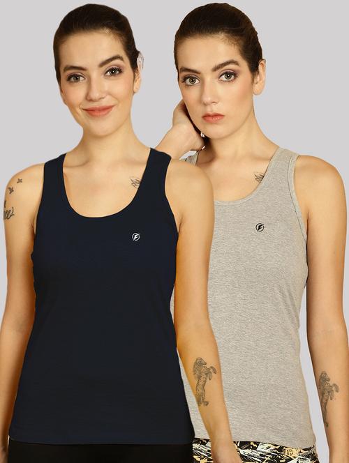 pack of 2 multi colored tank top - 20562687 - Very Small Image - 1