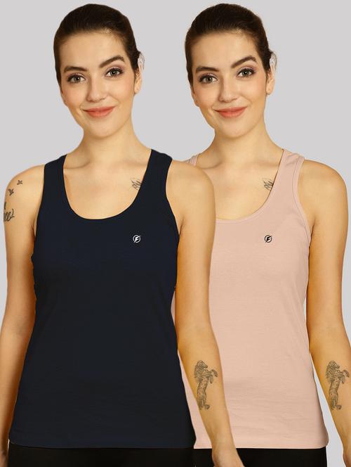 multi colored cotton tank top - 20562748 - Very Small Image - 1