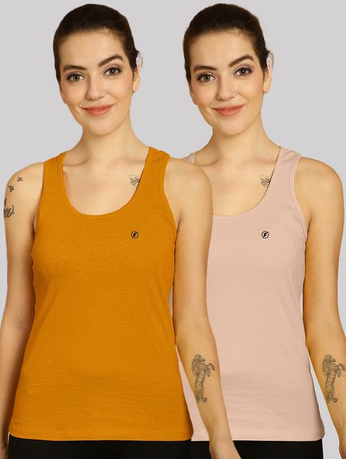 pack of 2 multi colored tank top - 20562763 - Very Small Image - 1