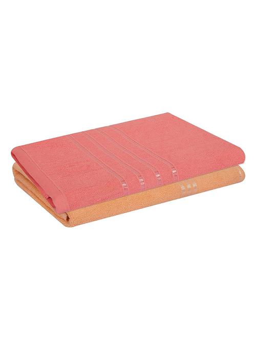 kids pack of 2 cotton bath towels - 20562812 - Very Small Image - 1