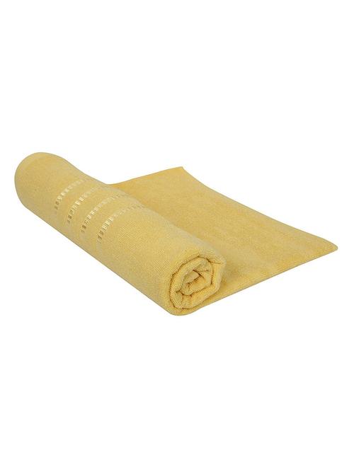 yellow cotton bath towel - 20562823 - Very Small Image - 1