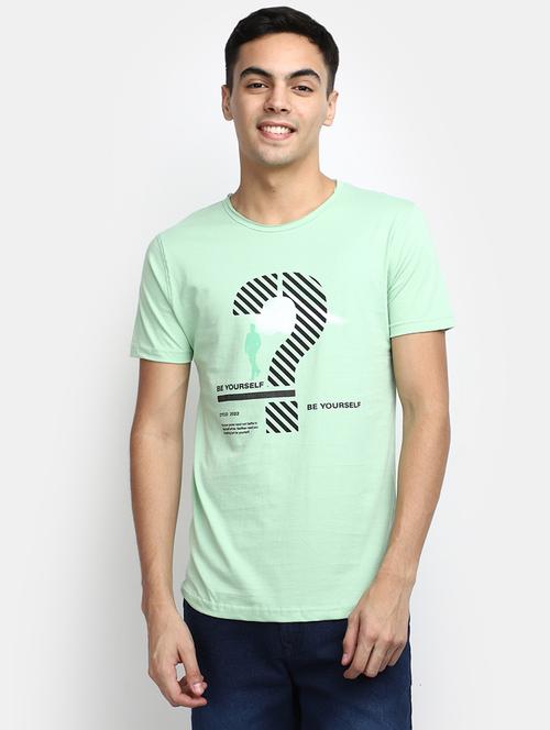 green cotton tshirt - 20565206 - Very Small Image - 1