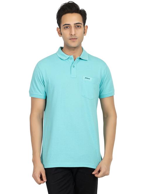 light green cotton regular t-shirt - 20565976 - Very Small Image - 1