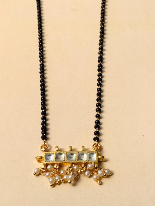abdesigns gold plated mangalsutra - 20566376 - Very Small Image - 1