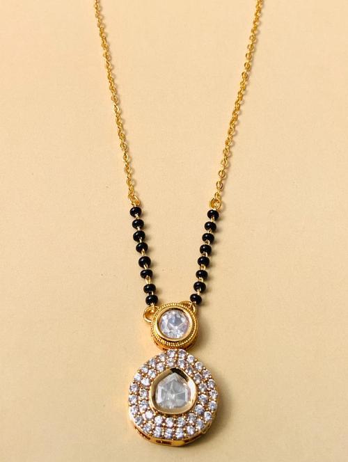 abdesigns gold plated mangalsutra - 20566391 - Very Small Image - 1