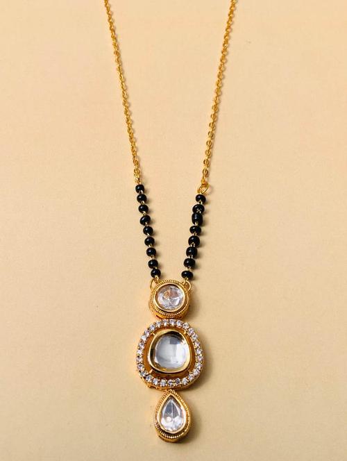 abdesigns gold plated mangalsutra - 20566392 - Very Small Image - 1