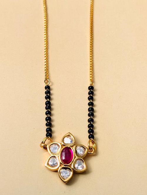 abdesigns gold plated mangalsutra - 20566394 - Very Small Image - 1