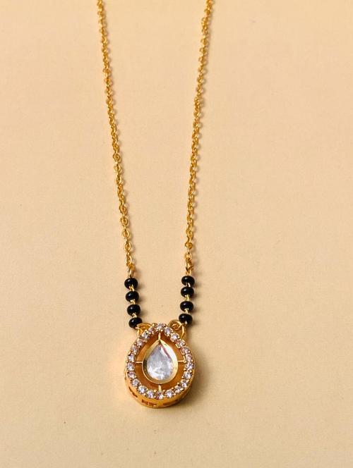 abdesigns gold plated mangalsutra - 20566395 - Very Small Image - 1