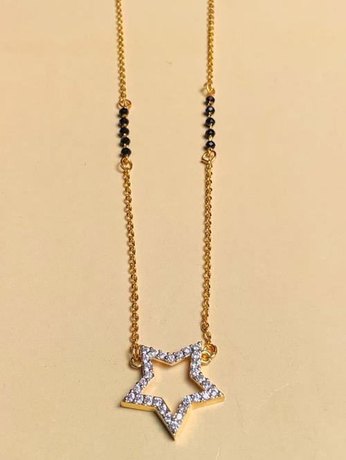 abdesigns gold plated mangalsutra - 20566434 - Very Small Image - 1