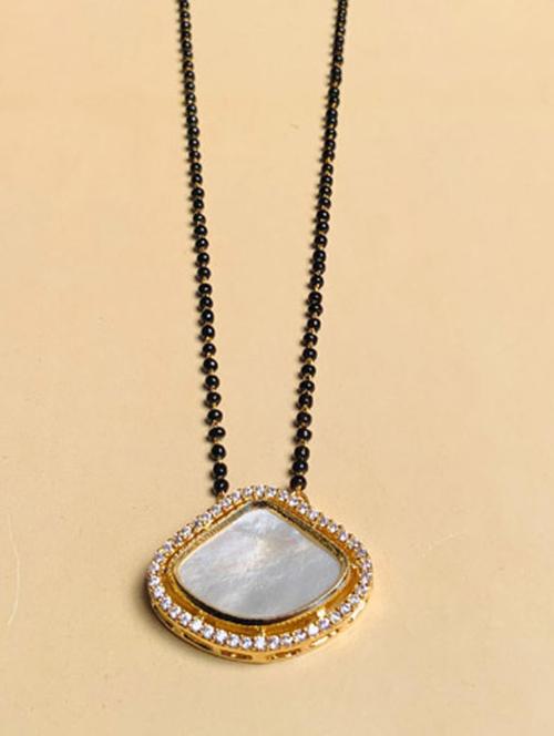 abdesigns gold plated mangalsutra - 20566447 - Very Small Image - 1