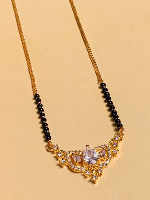 abdesigns gold plated mangalsutra - 20566524 - Very Small Image - 1