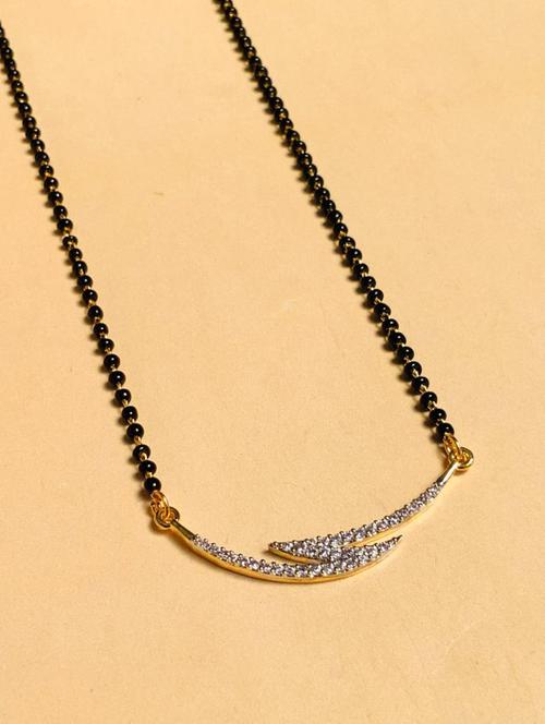 abdesigns gold plated mangalsutra - 20566530 - Very Small Image - 1