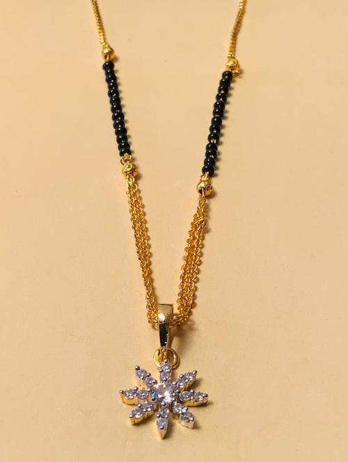 abdesigns gold plated mangalsutra - 20566548 - Very Small Image - 1