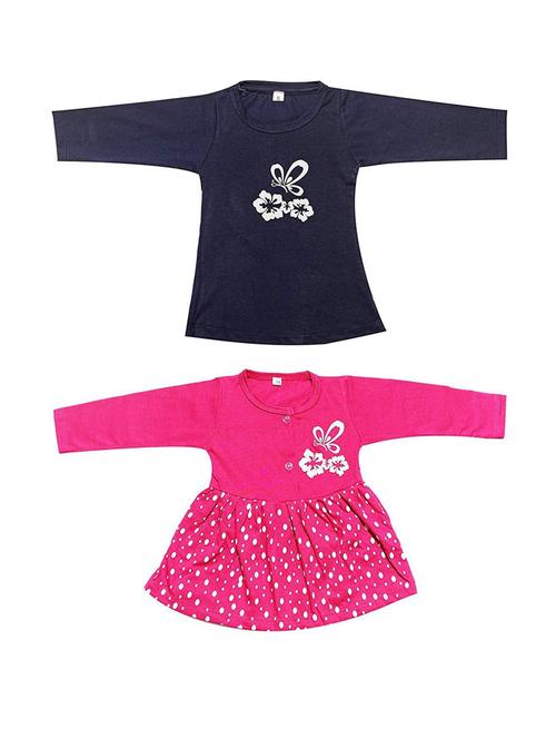 girls multi color combo pack of twin sets - 20569468 - Very Small Image - 1