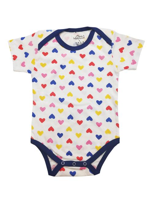 unisex printed cotton romper - 20570066 - Very Small Image - 1