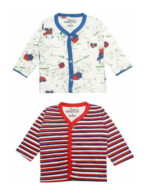 pack of 2 boys printed long sleeves t-shirt - 20570217 - Very Small Image - 1