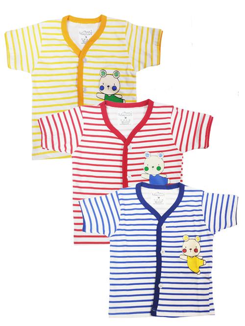 pack of 3 multi colored t-shirt - 20570366 - Very Small Image - 1