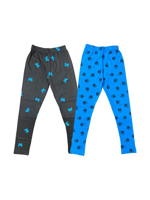 girls pack of 2 cotton legging - 20574348 - Very Small Image - 1