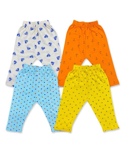 girls set of 4 multi color printed leggings - 20574874 - Very Small Image - 1