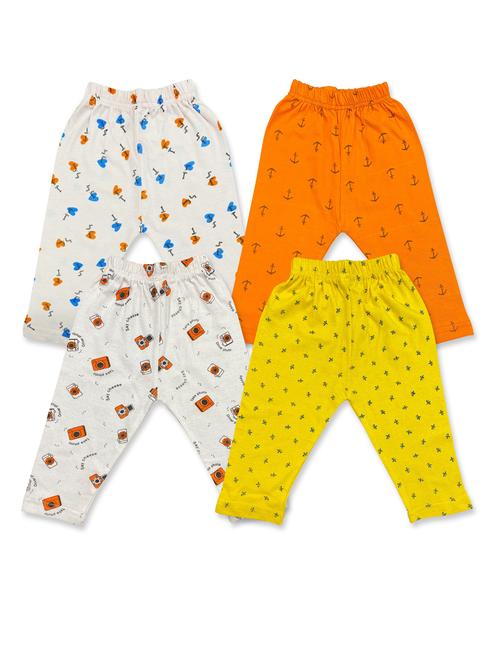 girls set of 4 multi color printed leggings - 20574893 - Very Small Image - 1