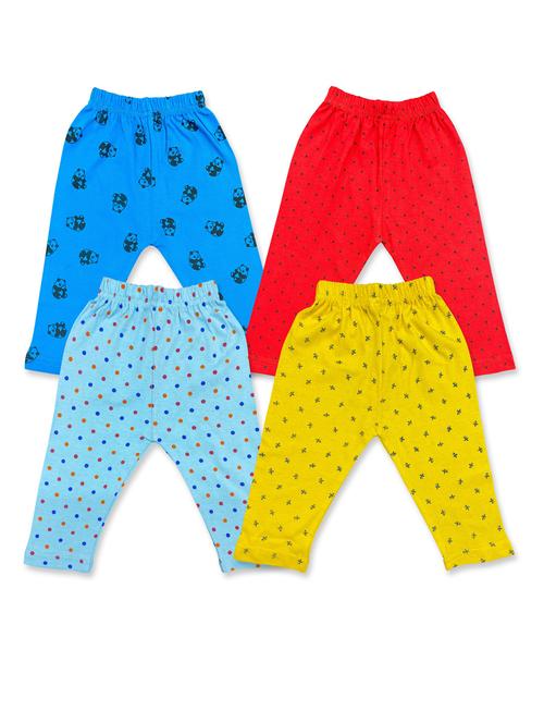 girls set of 4 multi color printed leggings - 20574916 - Very Small Image - 1
