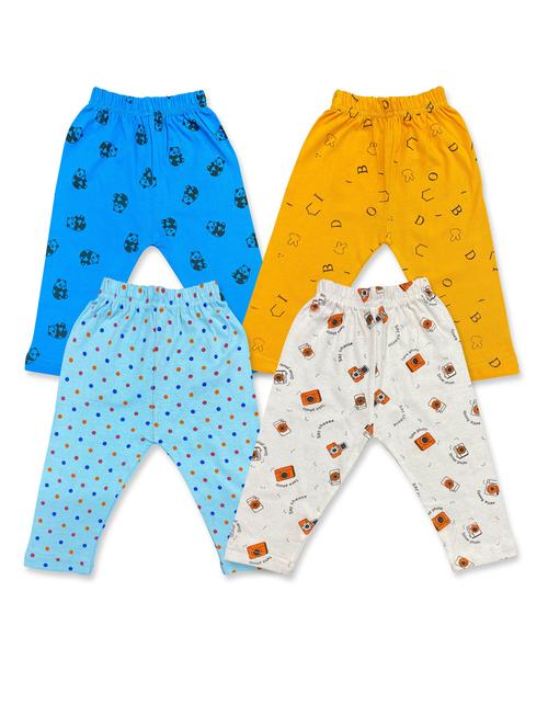 girls set of 4 multi color printed leggings - 20574926 - Very Small Image - 1