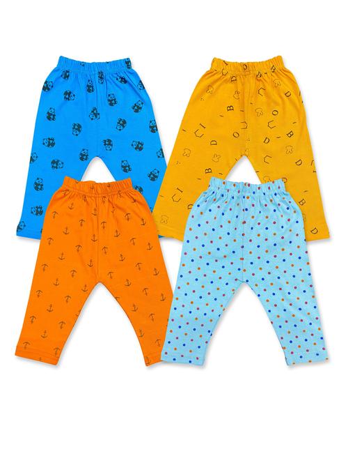 girls set of 4 multi color printed leggings - 20574932 - Very Small Image - 1