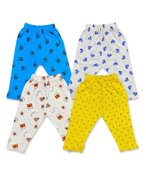 girls set of 4 multi color printed leggings - 20574934 - Very Small Image - 1
