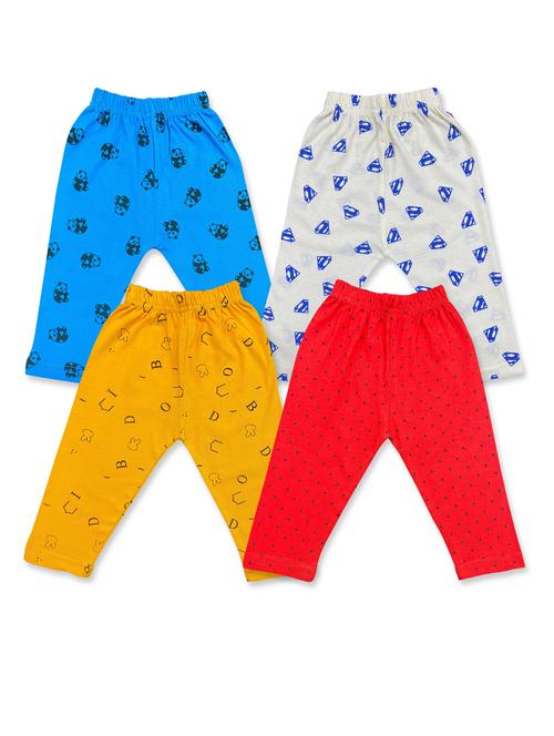 girls set of 4 multi color printed leggings - 20574947 - Very Small Image - 1