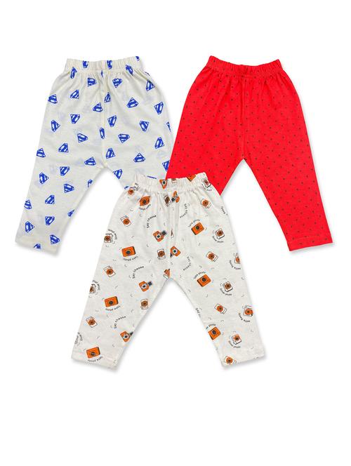 girls set of 3 multi color printed leggings - 20574957 - Very Small Image - 1