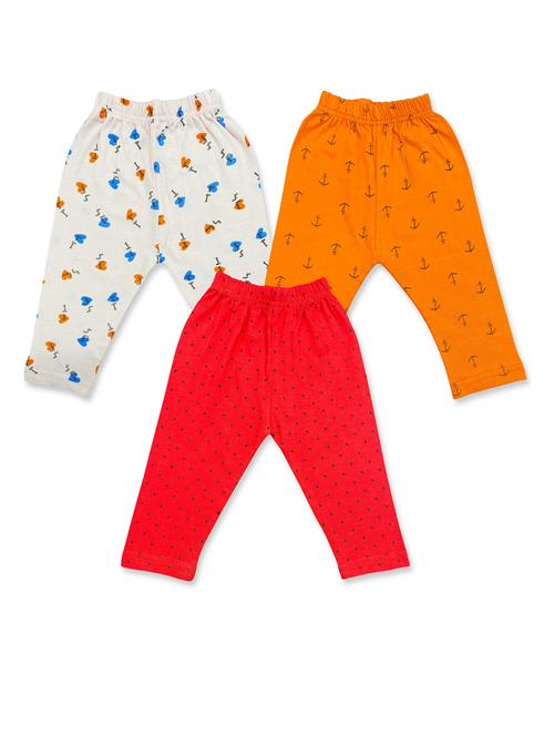 girls set of 3 multi color printed leggings - 20574979 - Very Small Image - 1