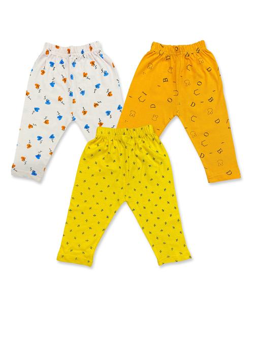 girls set of 3 multi color printed leggings - 20574980 - Very Small Image - 1
