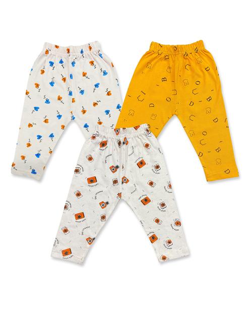girls set of 3 multi color printed leggings - 20574981 - Very Small Image - 1