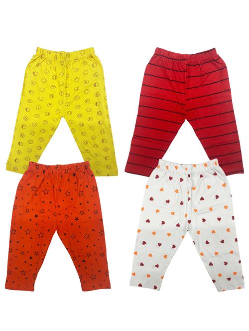 girls pack of 4 printed leggings - 20575088 - Very Small Image - 1