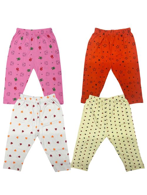 girls pack of 4 printed leggings - 20575098 - Very Small Image - 1