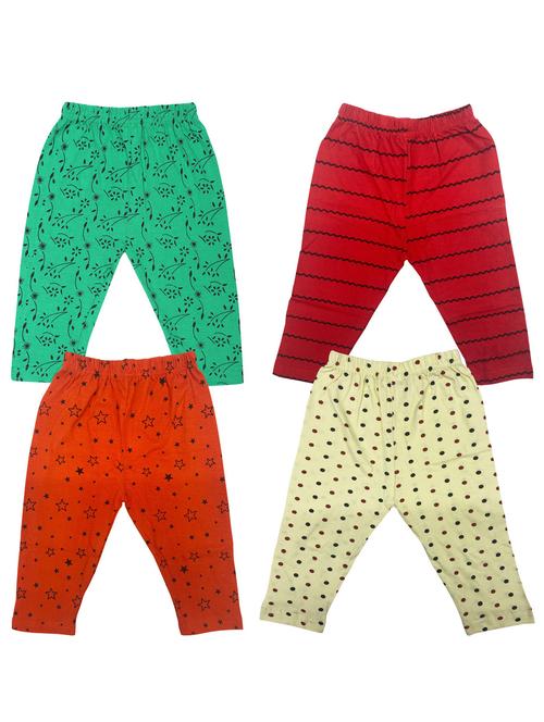 girls pack of 4 printed leggings - 20575117 - Very Small Image - 1