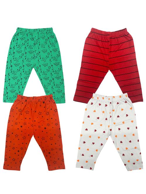 girls pack of 4 printed leggings - 20575118 - Very Small Image - 1