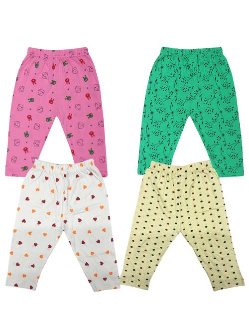 girls pack of 4 cotton legging - 20575130 - Very Small Image - 1