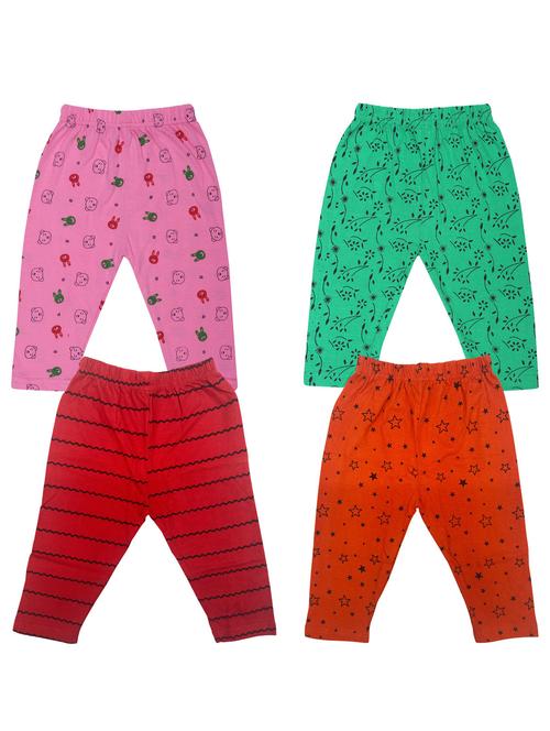 girls pack of 4 cotton legging - 20575134 - Very Small Image - 1