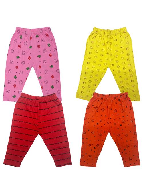girls pack of 4 cotton legging - 20575153 - Very Small Image - 1