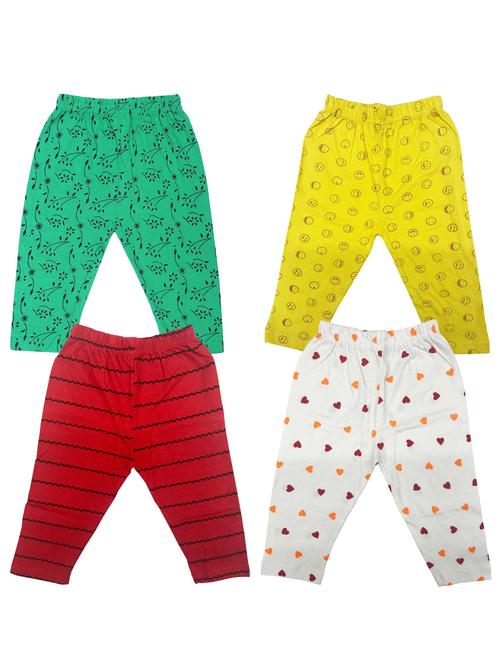 girls pack of 4 cotton legging - 20575171 - Very Small Image - 1