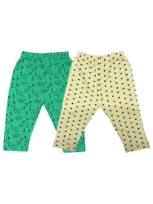 girls pack of 2 cotton leggings - 20575285 - Very Small Image - 1