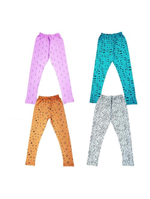 combos pack of cotton blend leggings - 20577530 - Very Small Image - 1