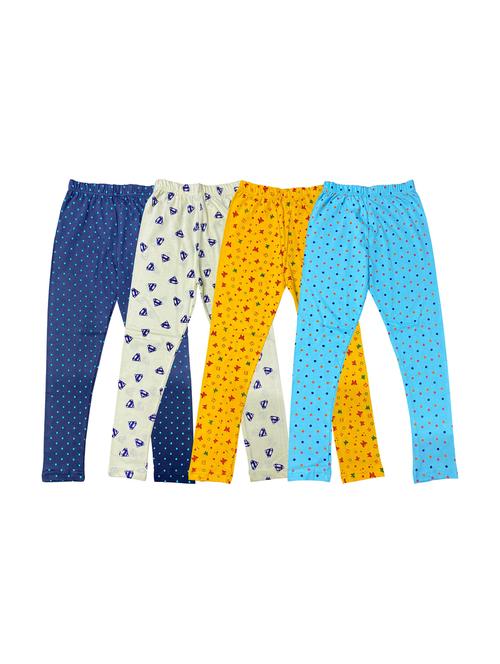 pack of 4 girls printed leggings - 20577753 - Very Small Image - 1