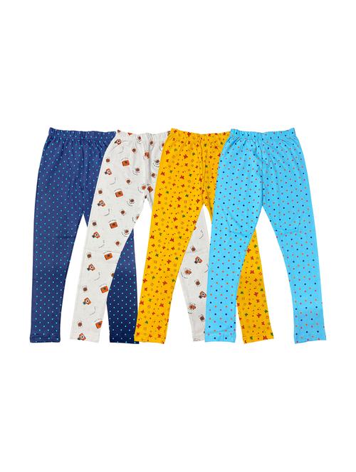 pack of 4 girls printed leggings - 20577754 - Very Small Image - 1