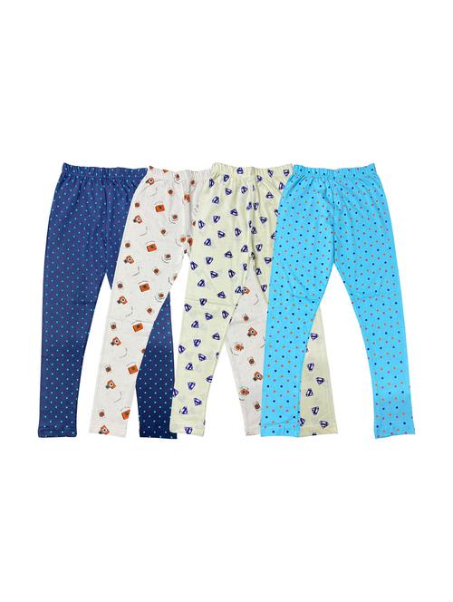 pack of 4 girls printed leggings - 20577755 - Very Small Image - 1